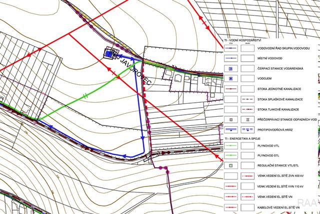 dopravní a technická infrastruktura (mapa) [5/13]